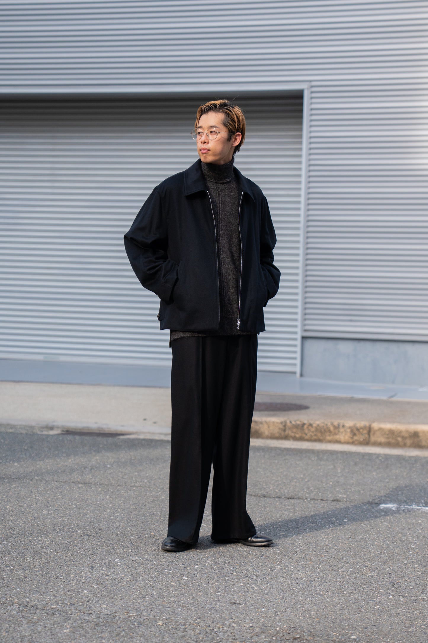 W/CA BEAVER ZIP SHORT JACKET(ST.1228)