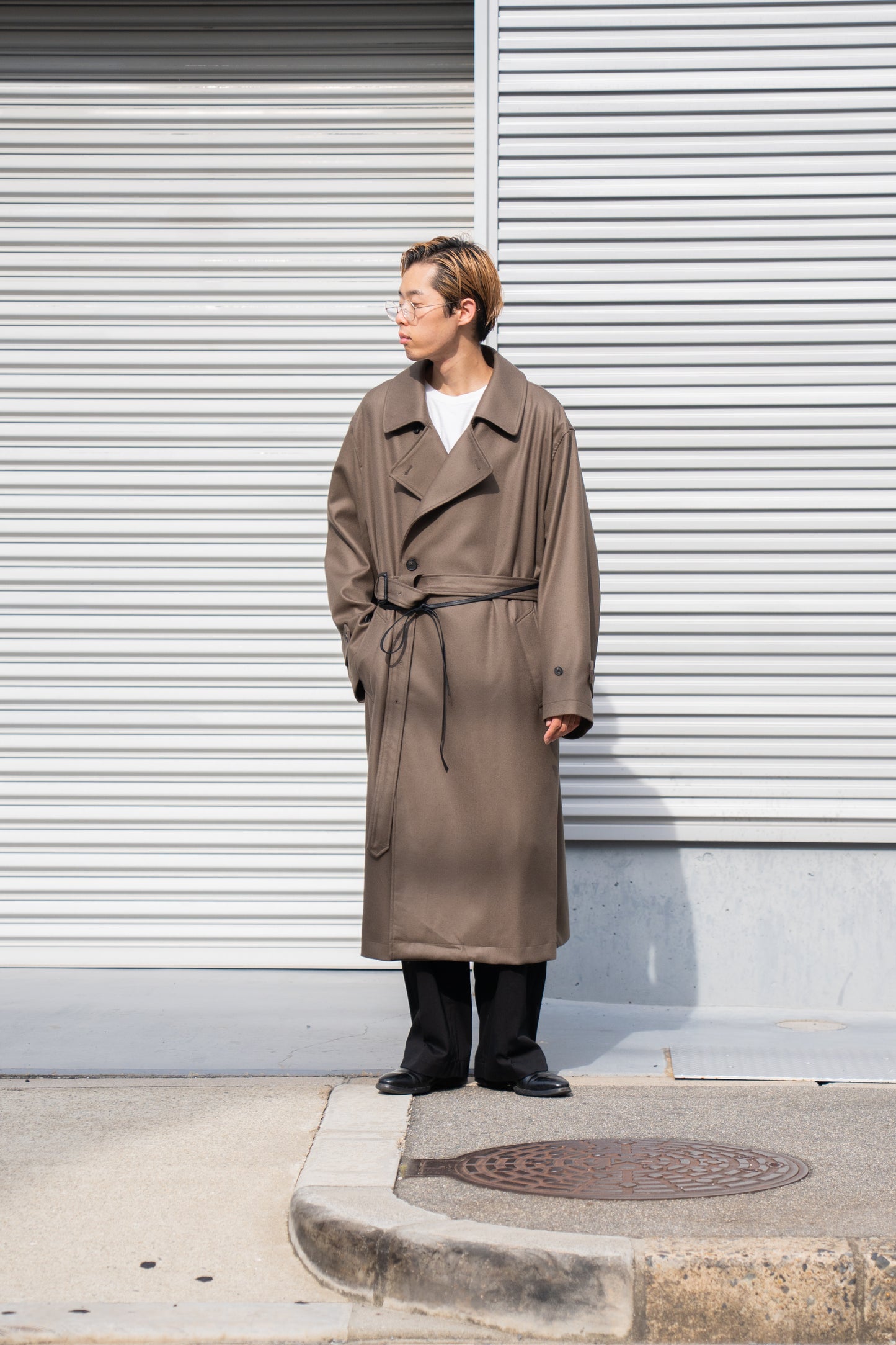 OVERSIZED DOUBLE BREASTED COAT(ST.1202)