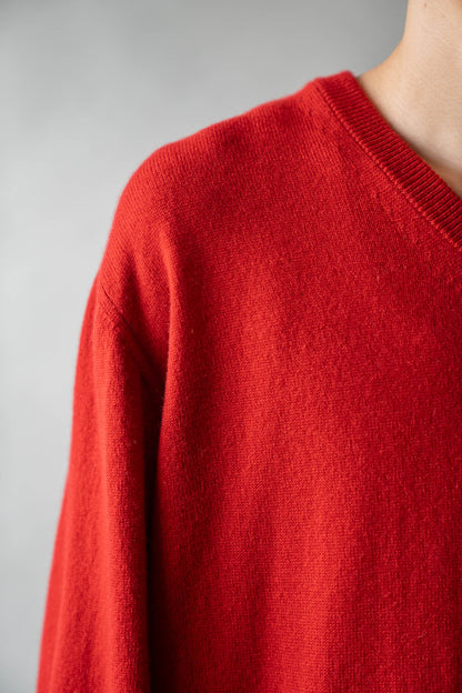 CASHMERE V-NECK KNIT .16