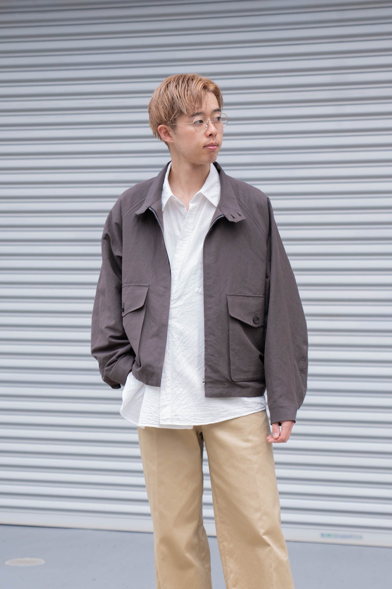 PATCH POCKET HARRINGTON