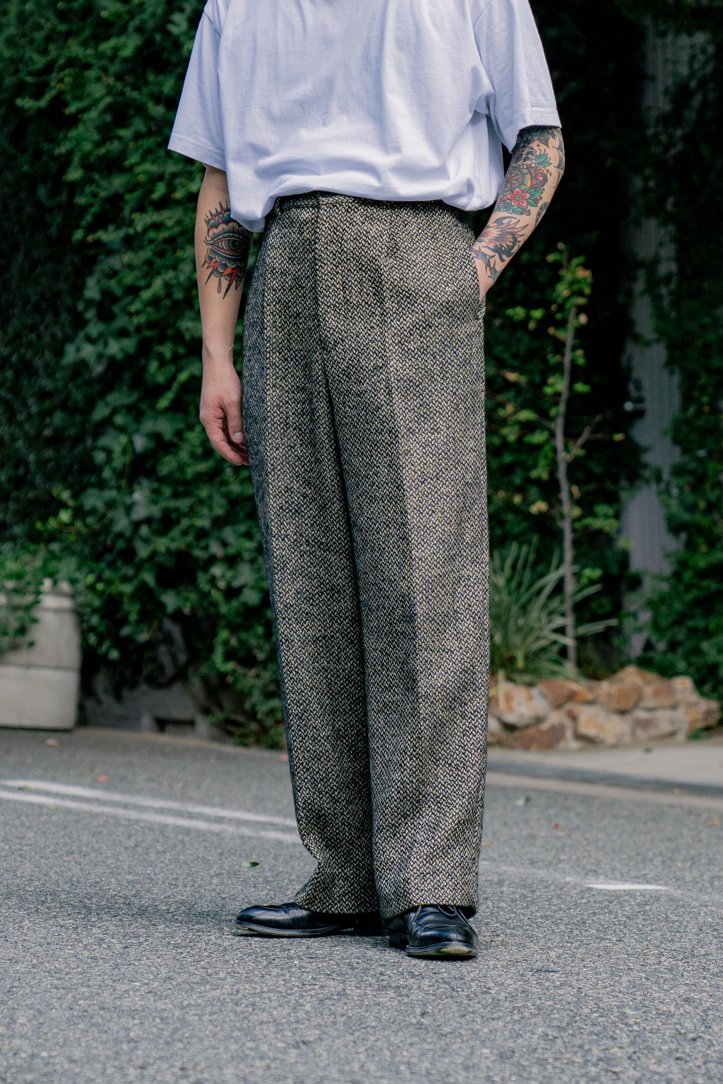 MIXTWEED EASY SLACKS /limited