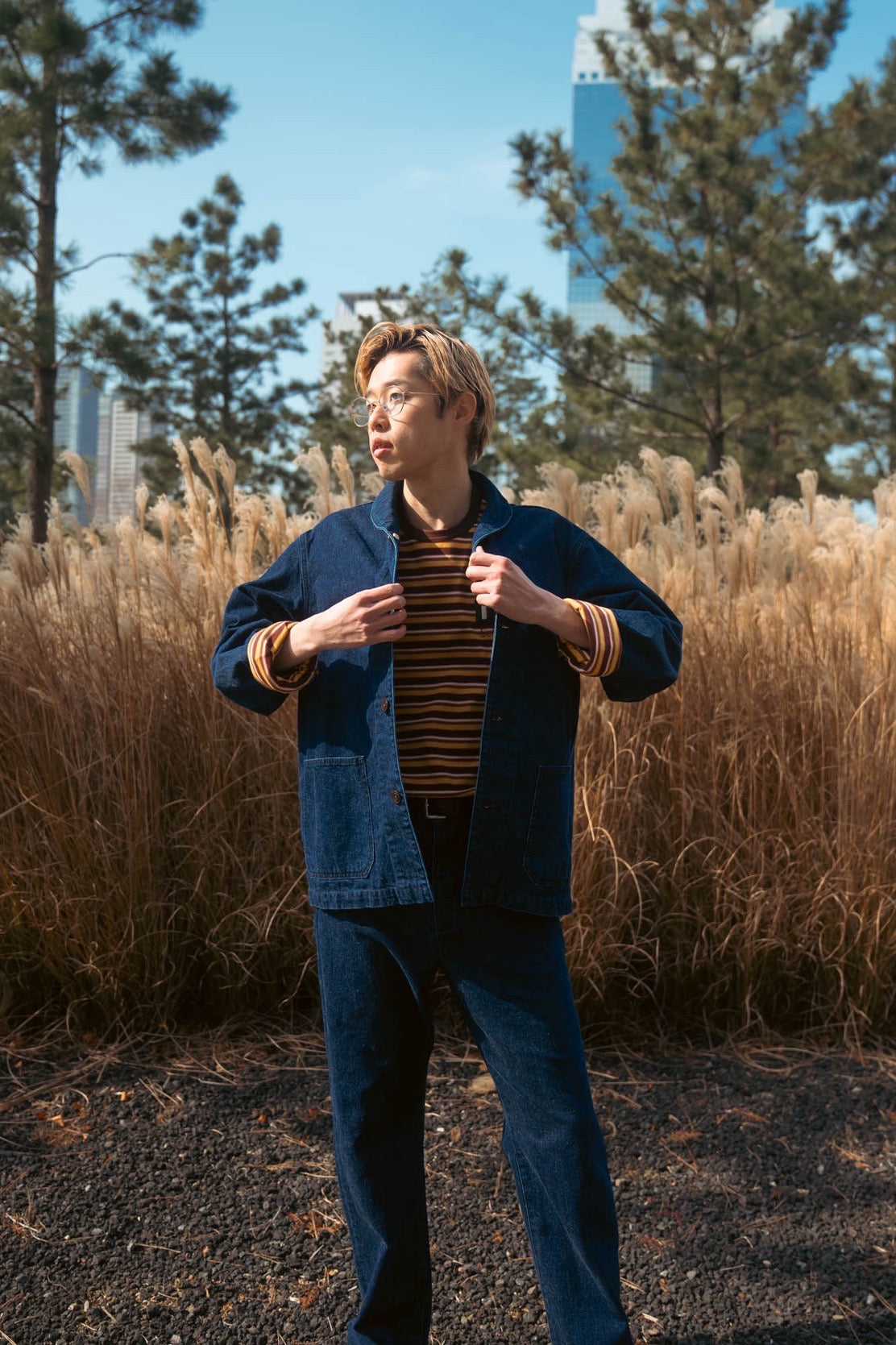 sign別注 CO/HE PURE STRAIGHT DENIM