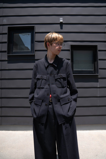 Bonded wool jacket