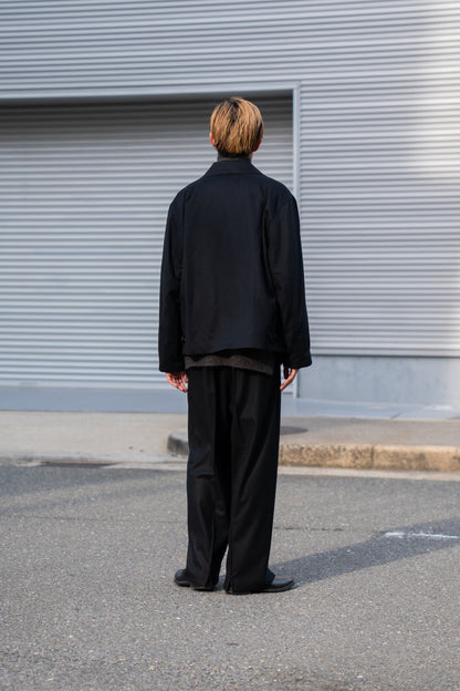 W/CA BEAVER ZIP SHORT JACKET(ST.1228)