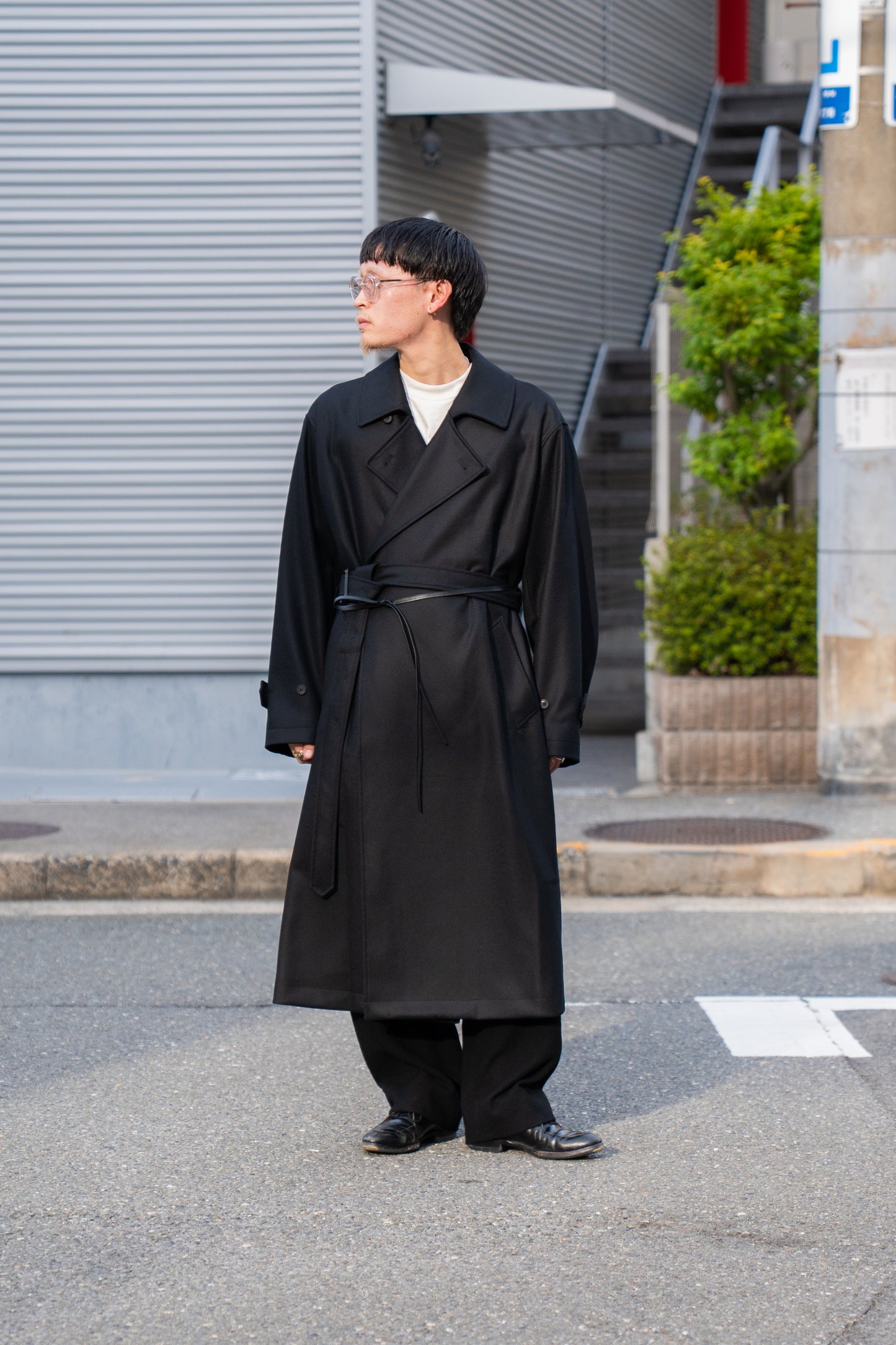 OVERSIZED DOUBLE BREASTED COAT(ST.1202)