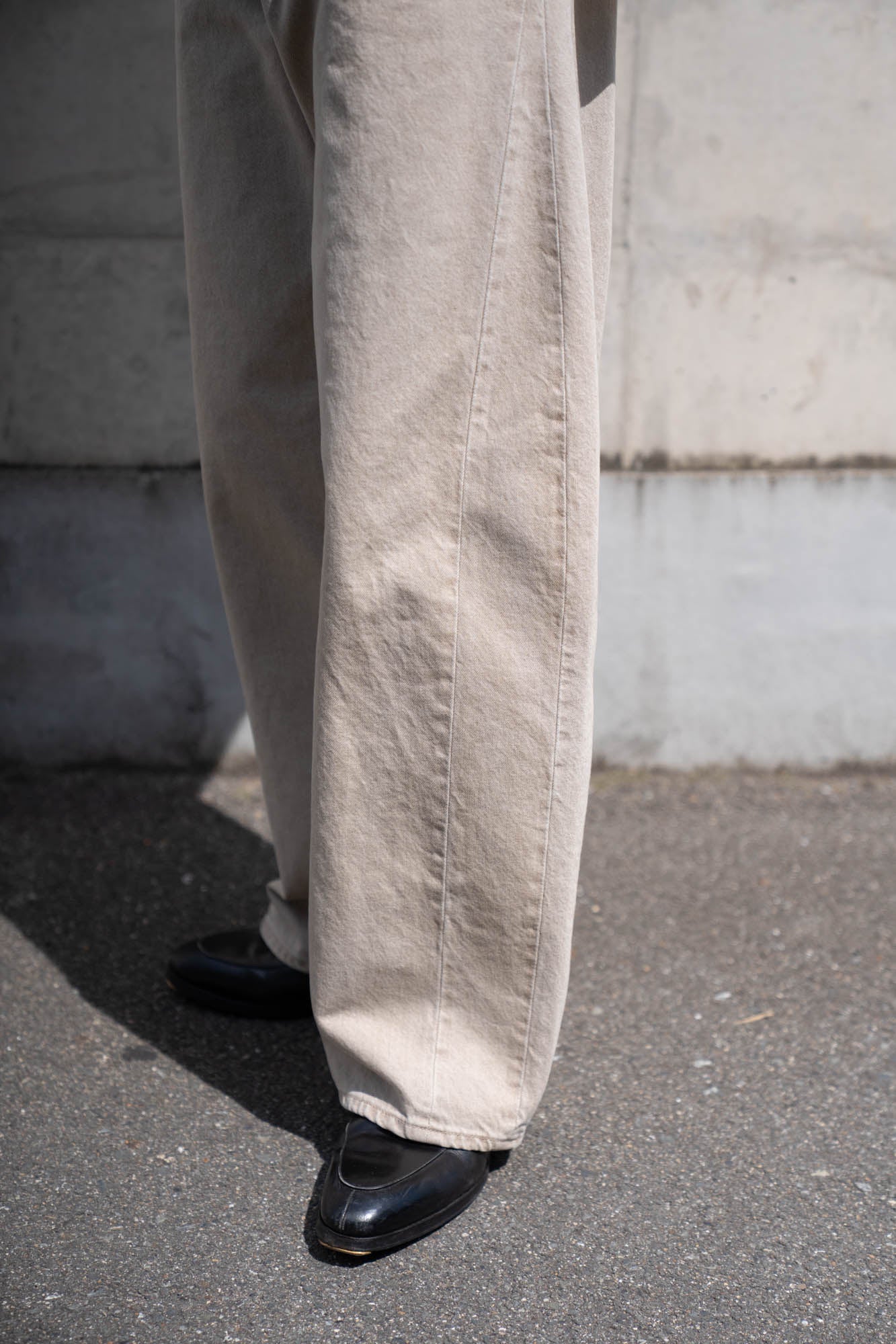 DEFORMATION WIDE COLOR DENIM PANTS(ST.1565)
