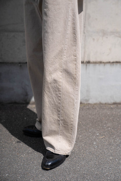 DEFORMATION WIDE COLOR DENIM PANTS(ST.1565)
