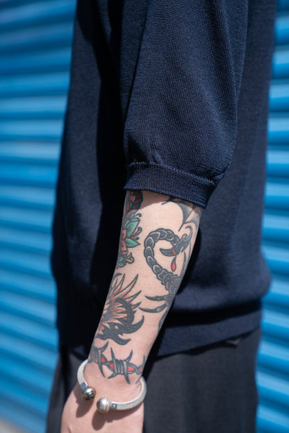 Wide knit T-Shirt