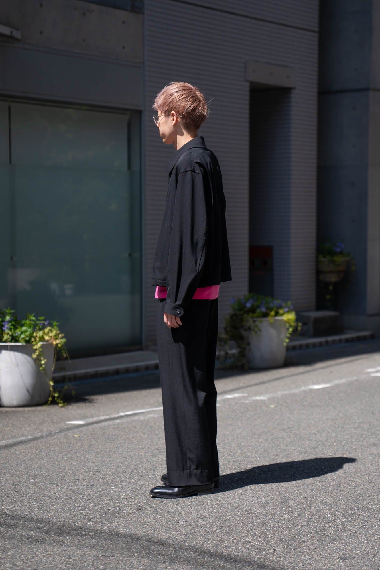 INVERTED PLEATS TROUSER