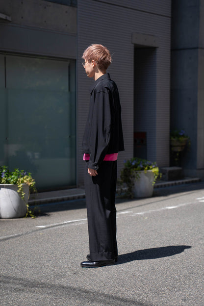 INVERTED PLEATS TROUSER
