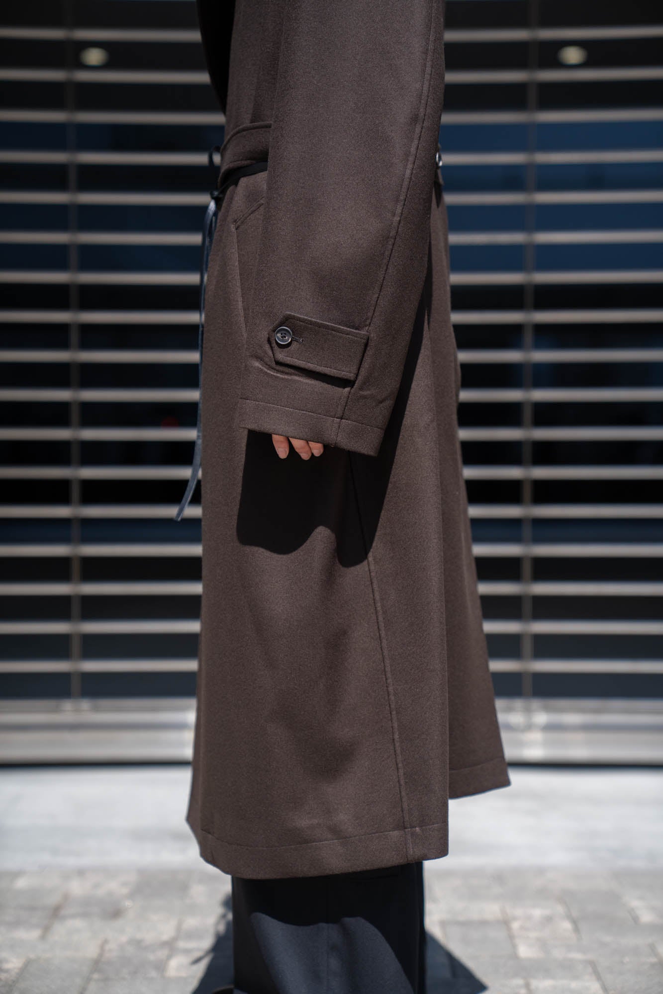 DOUBLE LAPELED DOUBLE BREASTED COAT(ST.1209)