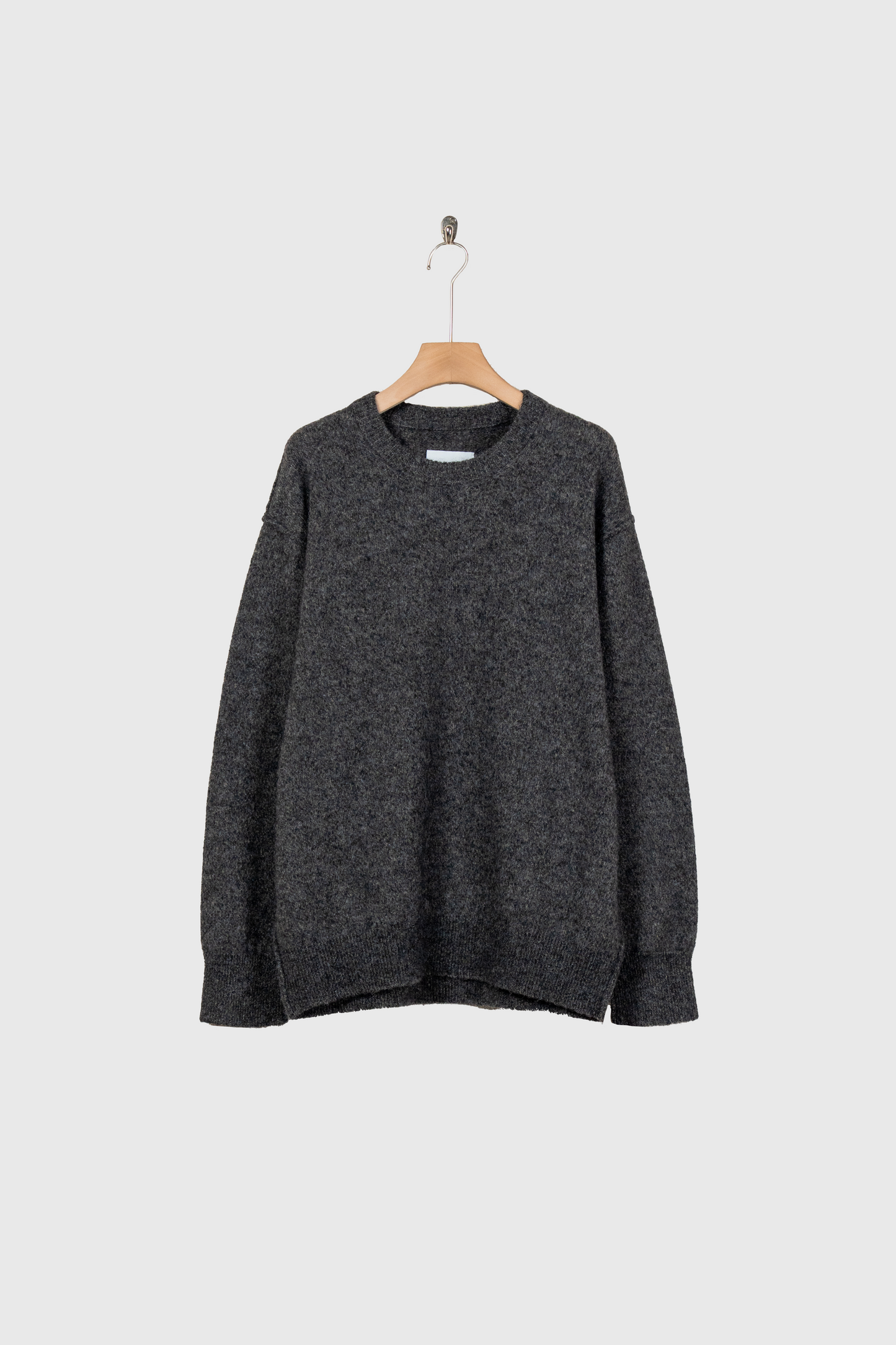 WOOL/ALPACA KNIT CREW NECK LS(ST.1294)