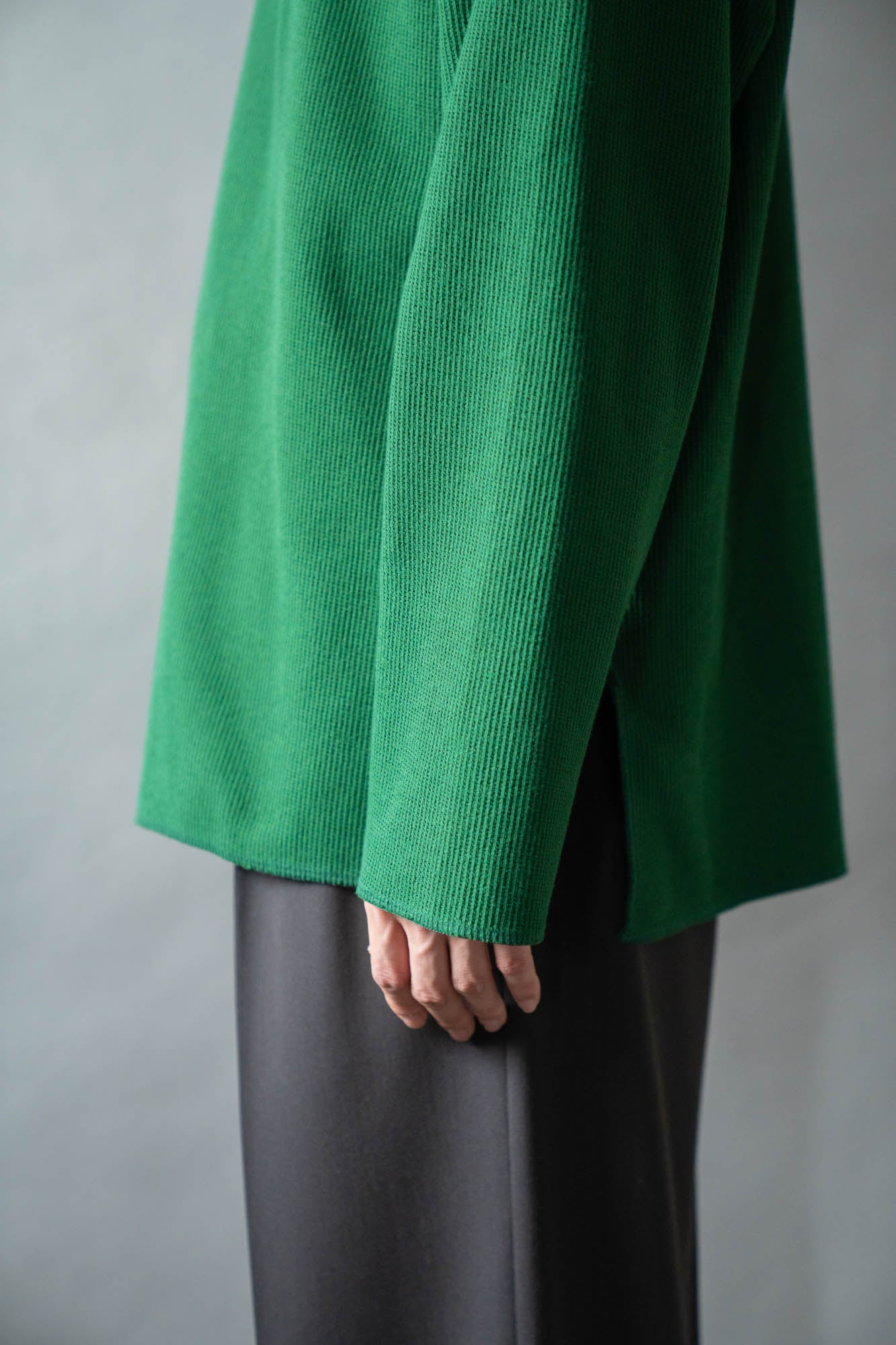 Rough&Smooth Thermal Over-neck L/S