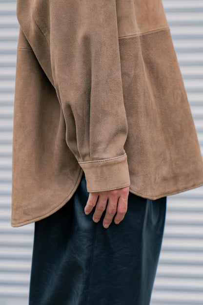 Goat Suede Wide Shirt