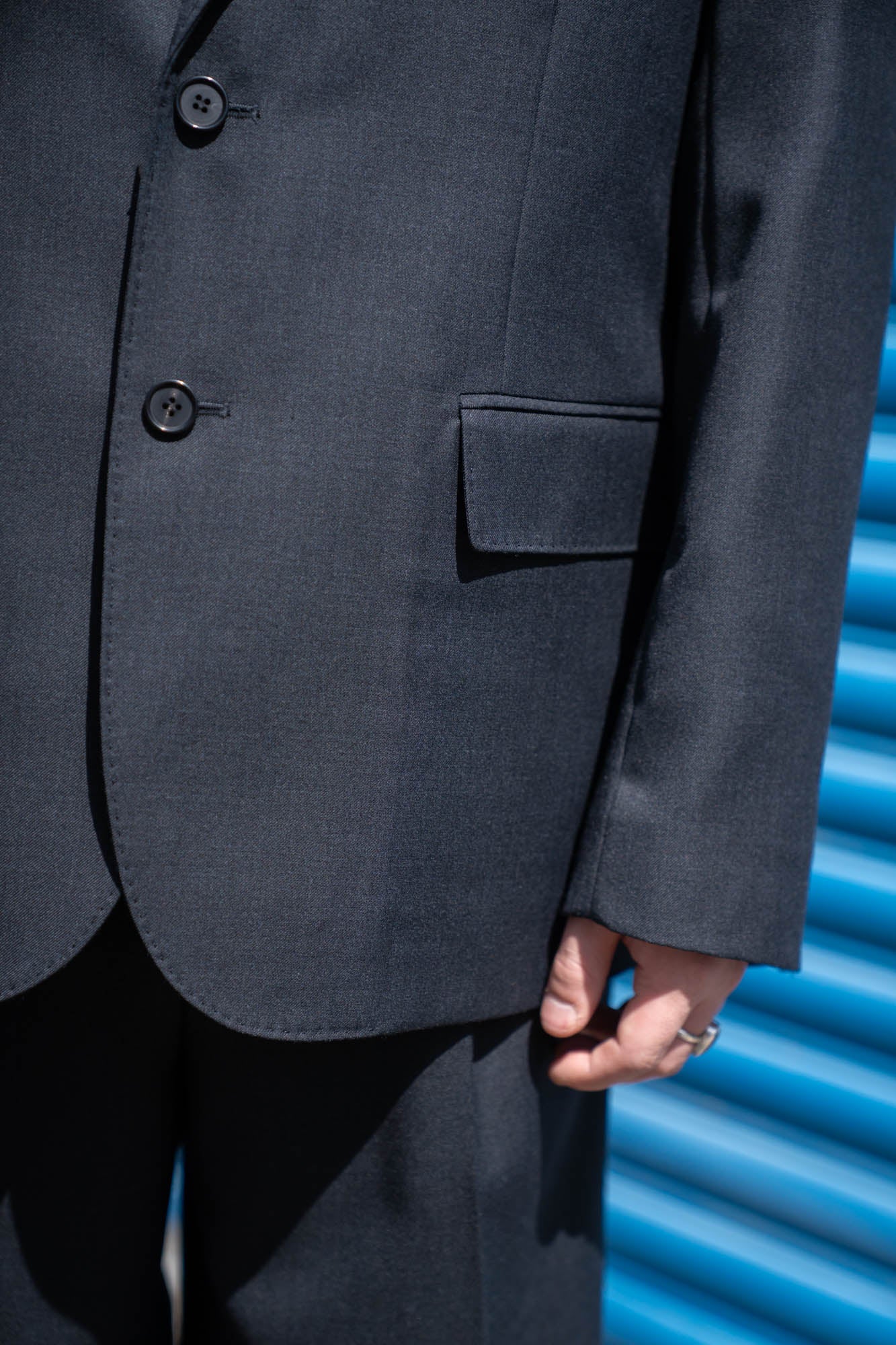 Legacy Single Wool Blazer