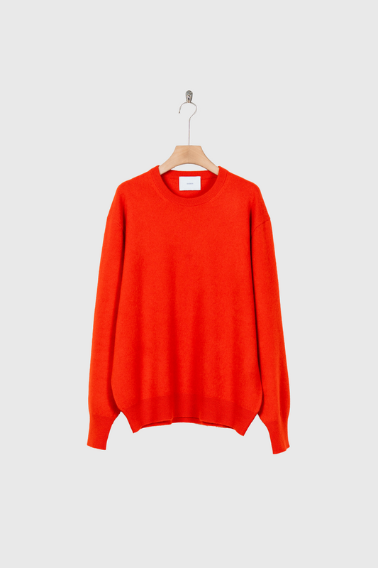 PURE CASHMERE KNIT CREW NECK LS(ST.1473)