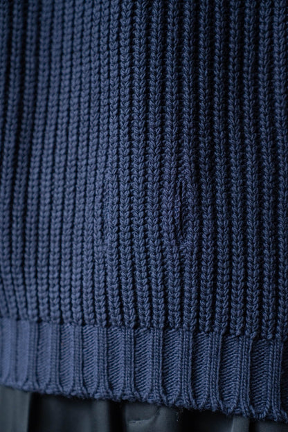 Belt. Slit Knit in Merinos d`Arles