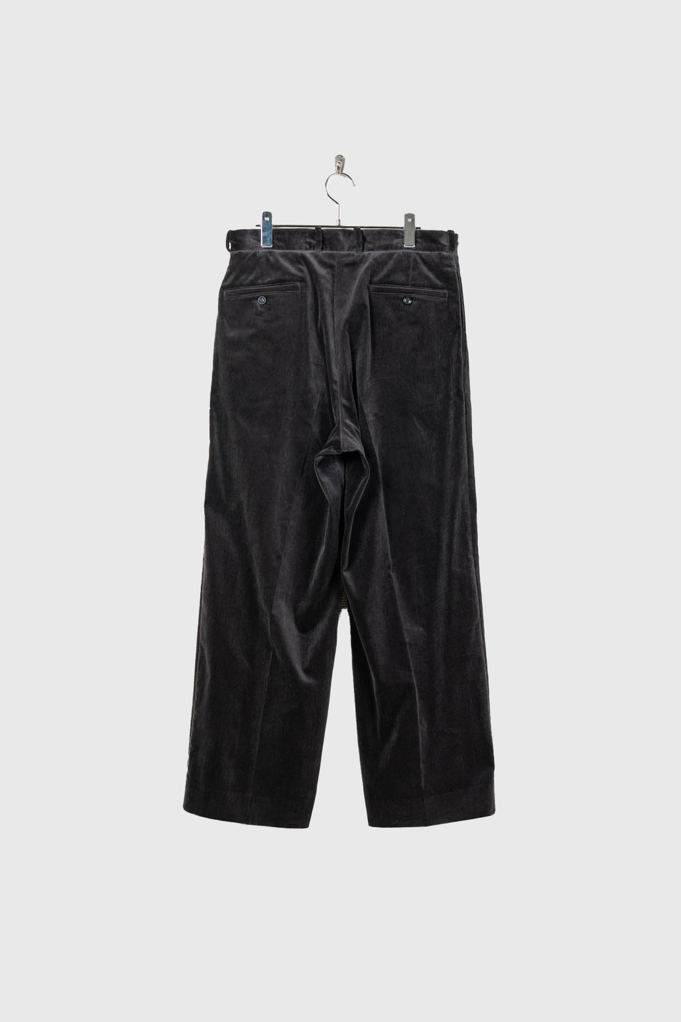 Fade Velvet Two-tuck Slacks
