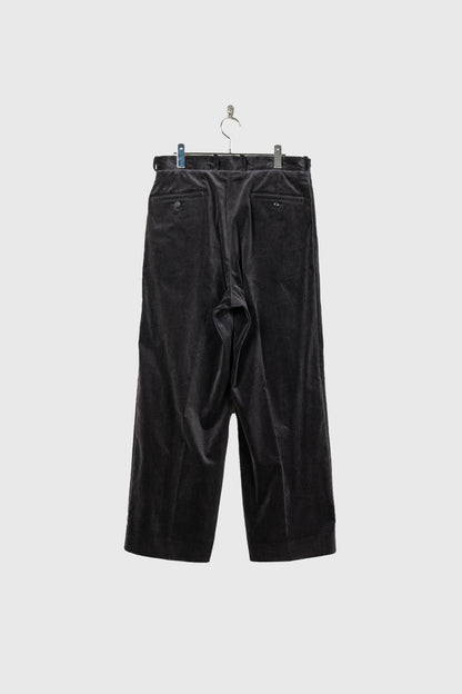 Fade Velvet Two-tuck Slacks