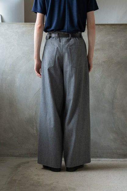 Tucked Wide Trousers