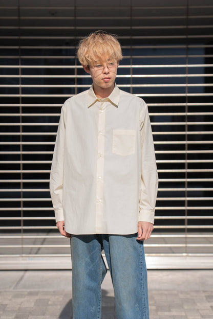 SUVIN COTTON OVERSIZED REGULAR COLLAR SHIRT(ST.1491)