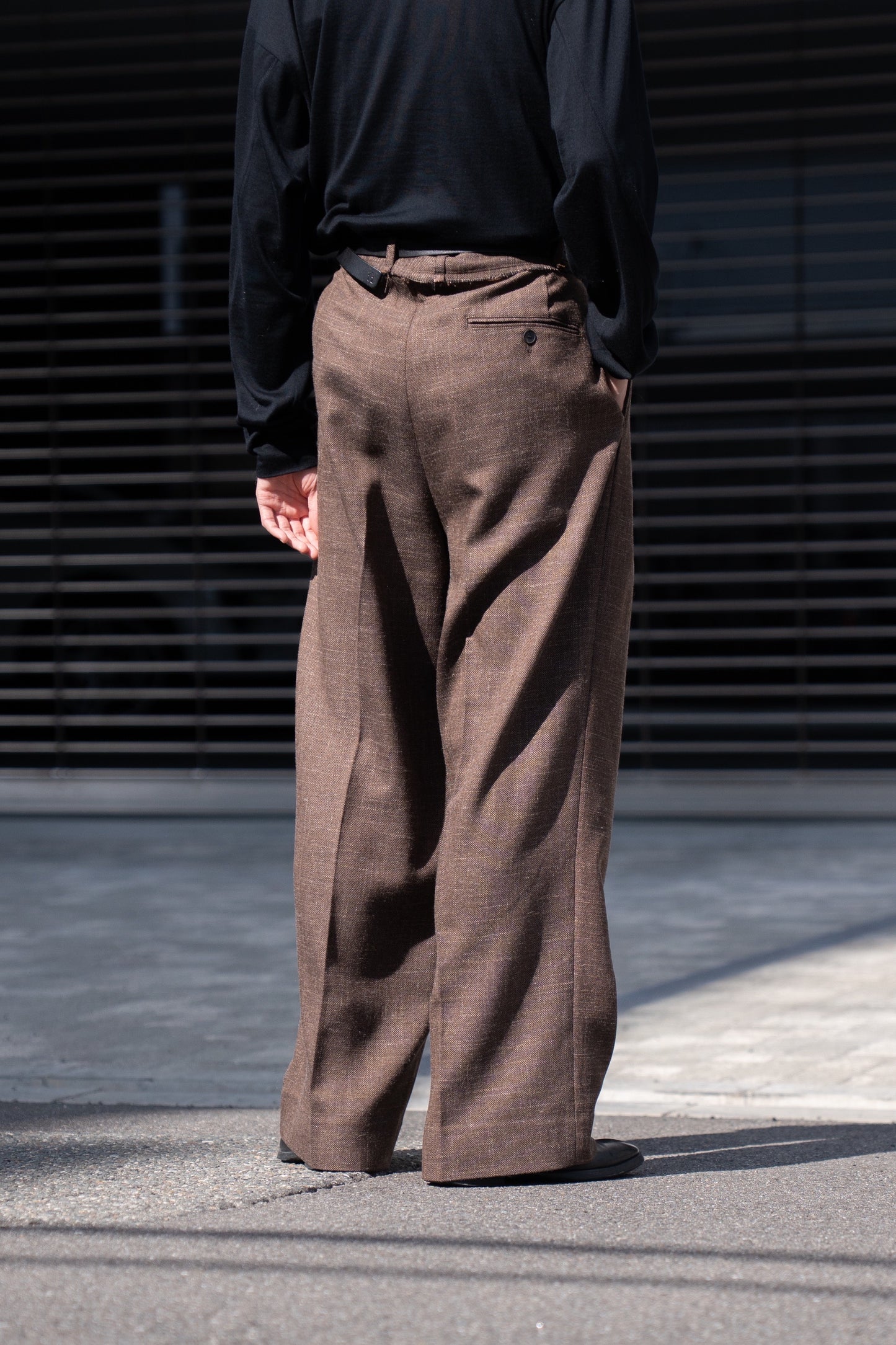 Original fabric wide pant