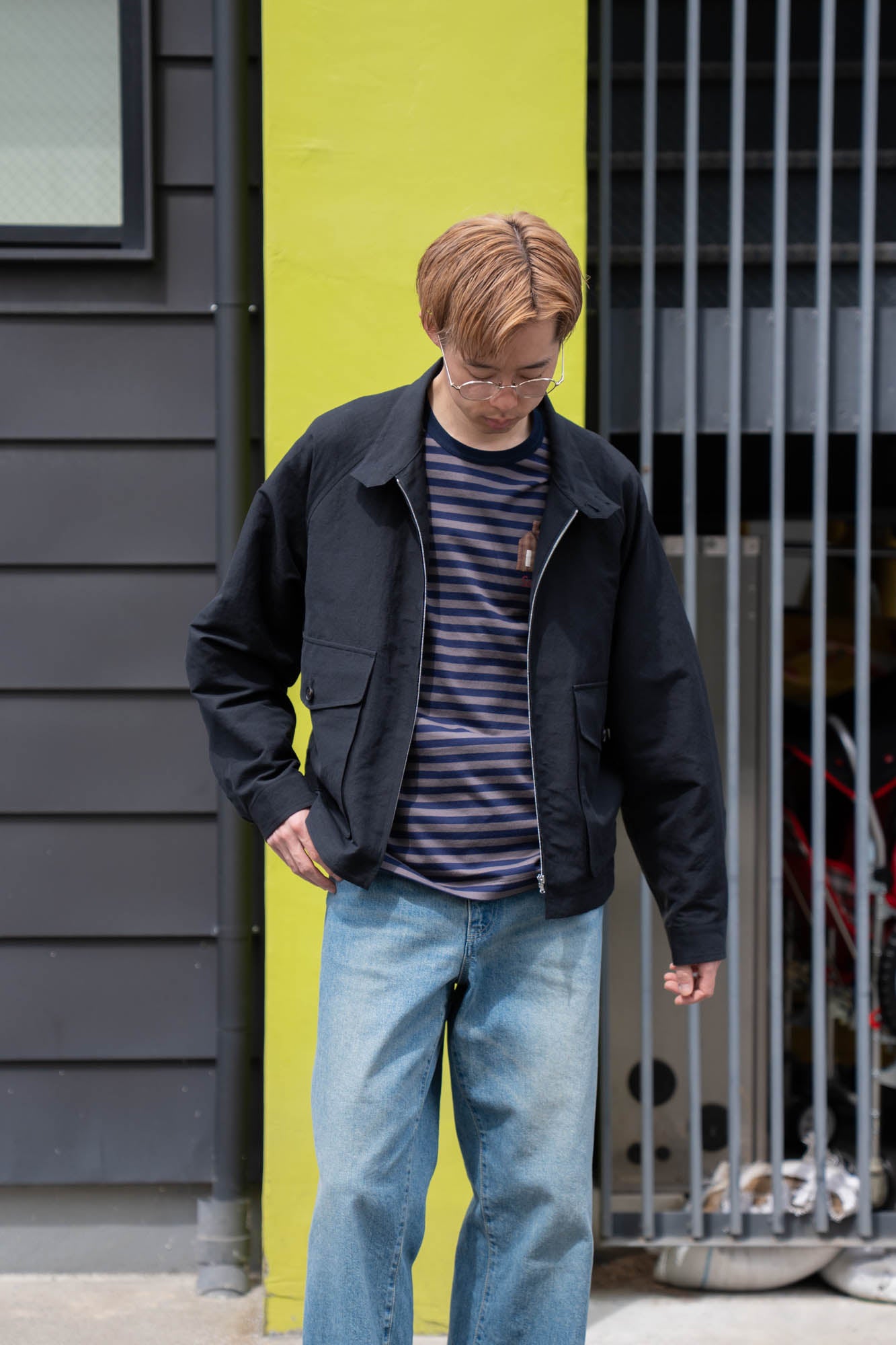 PATCH POCKET HARRINGTON