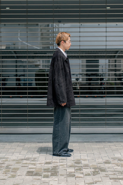 COW SUEDE CAR JACKET(ST.1218)