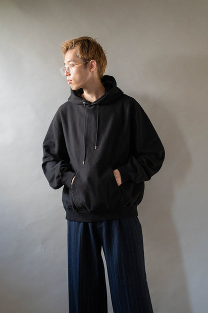 Soft&Hard Sweat Hoodie P/O Wide