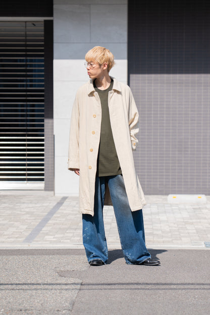 Classic Wool Balmacaan Coat