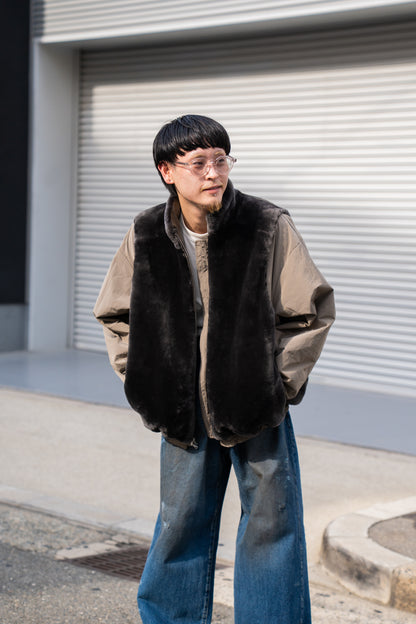 MOUTON INNER REVERSIBLE PADDED JACKET(ST.1223)