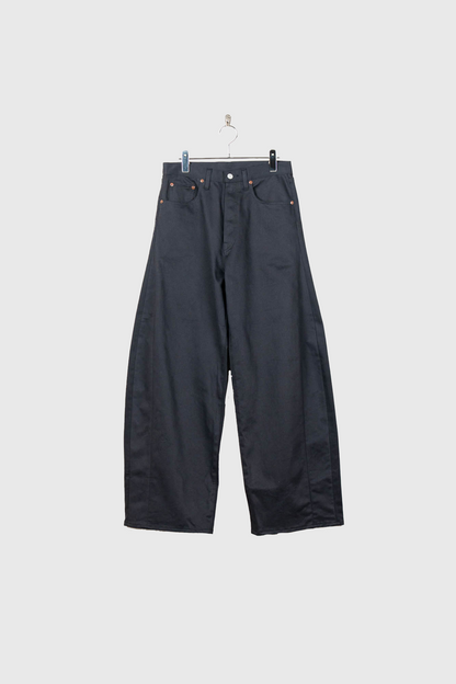 DEFORMATION WIDE COTTON PANTS(ST.1390)