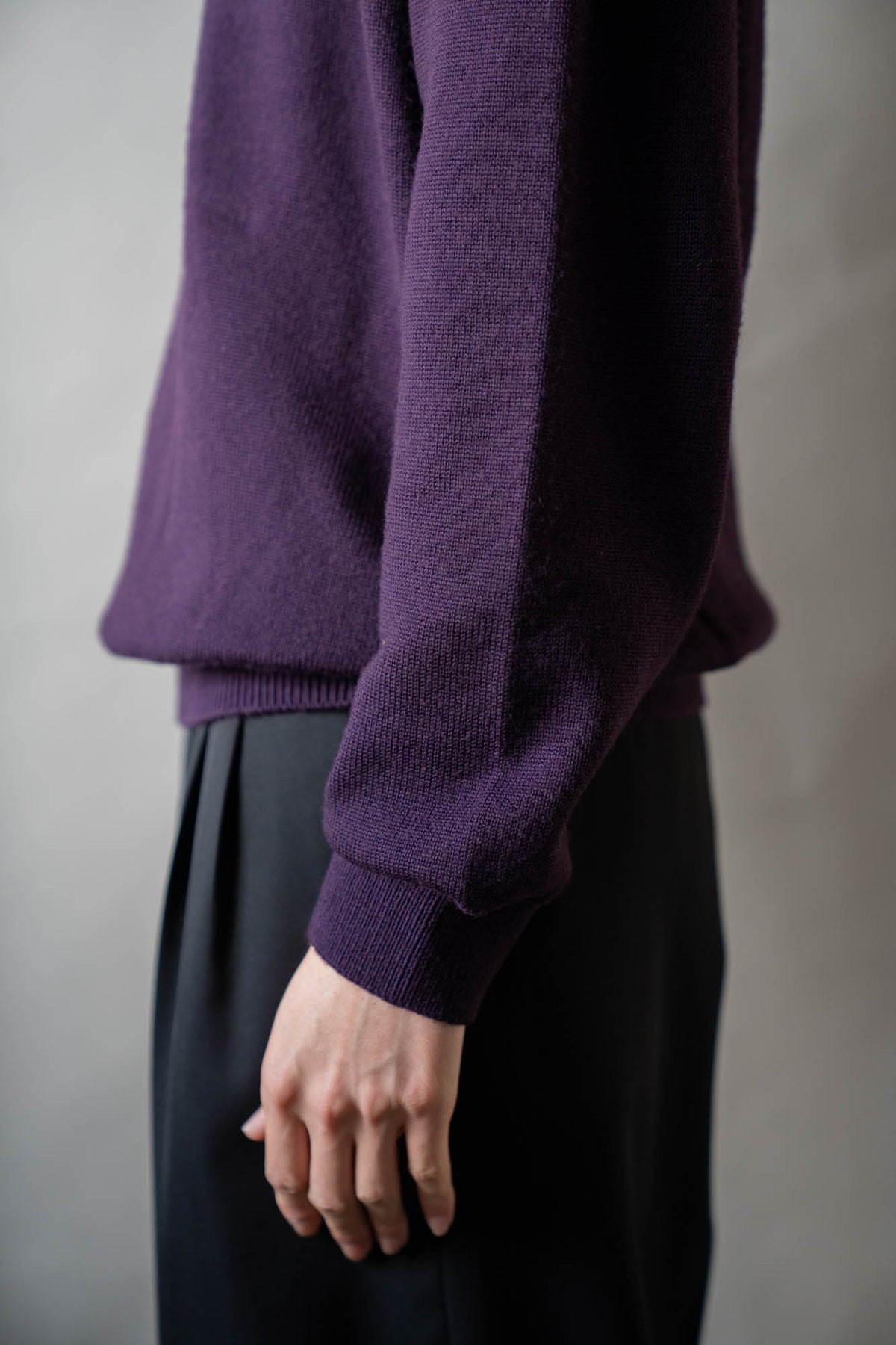 REGULAR WOOL KNIT P/O
