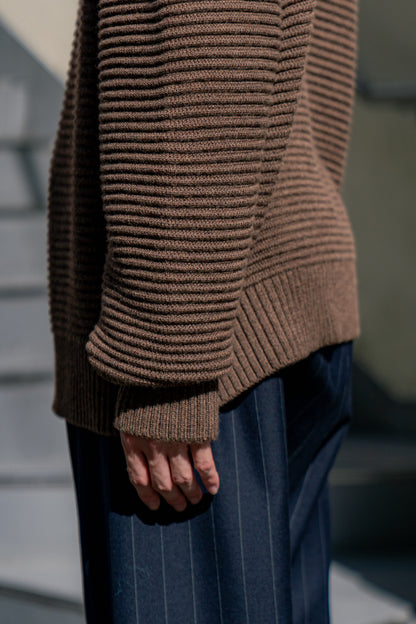 TUCK TURTLE KNIT