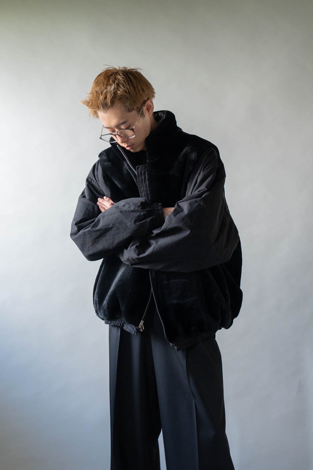 MOUTON INNER REVERSIBLE PADDED JACKET(ST.1556)