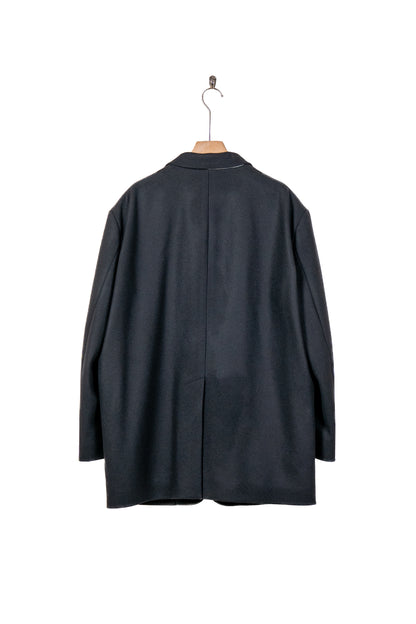 Wool Melton Oversized Jacket