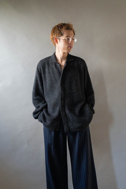 Kid Mohair Knit Shirts
