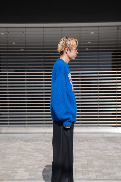 HAND KNITTING SWAETSHIRT