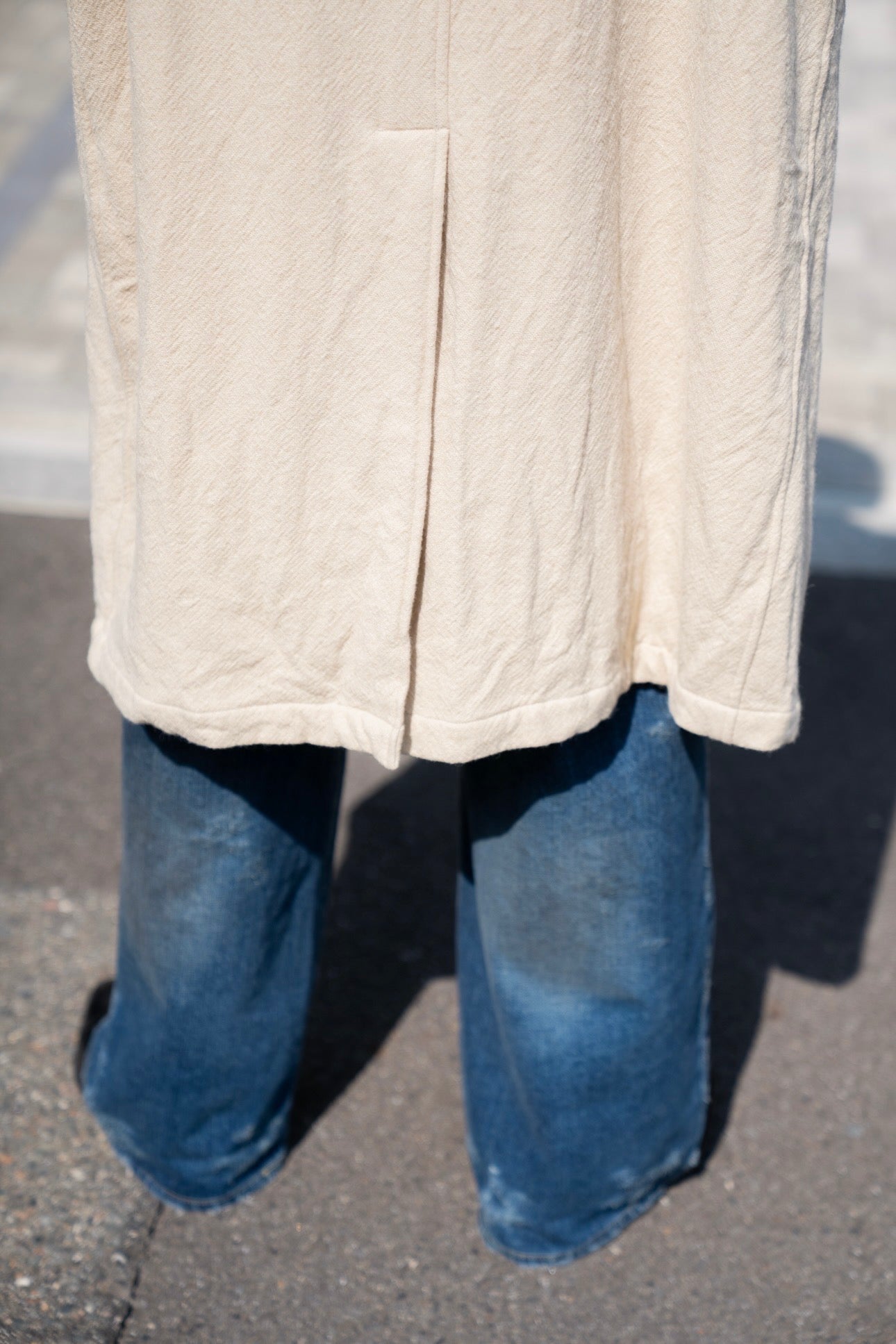 Classic Wool Balmacaan Coat