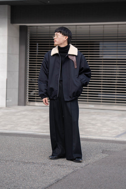 MOUTON COLLAR PADDED JACKET(ST.1377)