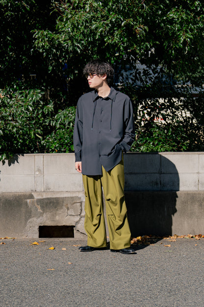 CARGO PANT IN WOOL TROPICAL