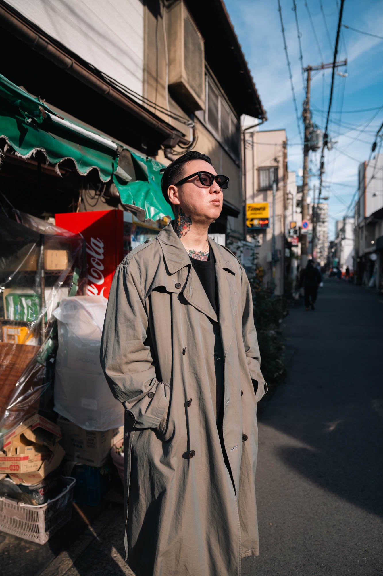 VINTAGE TRENCH COAT(ST.1374)