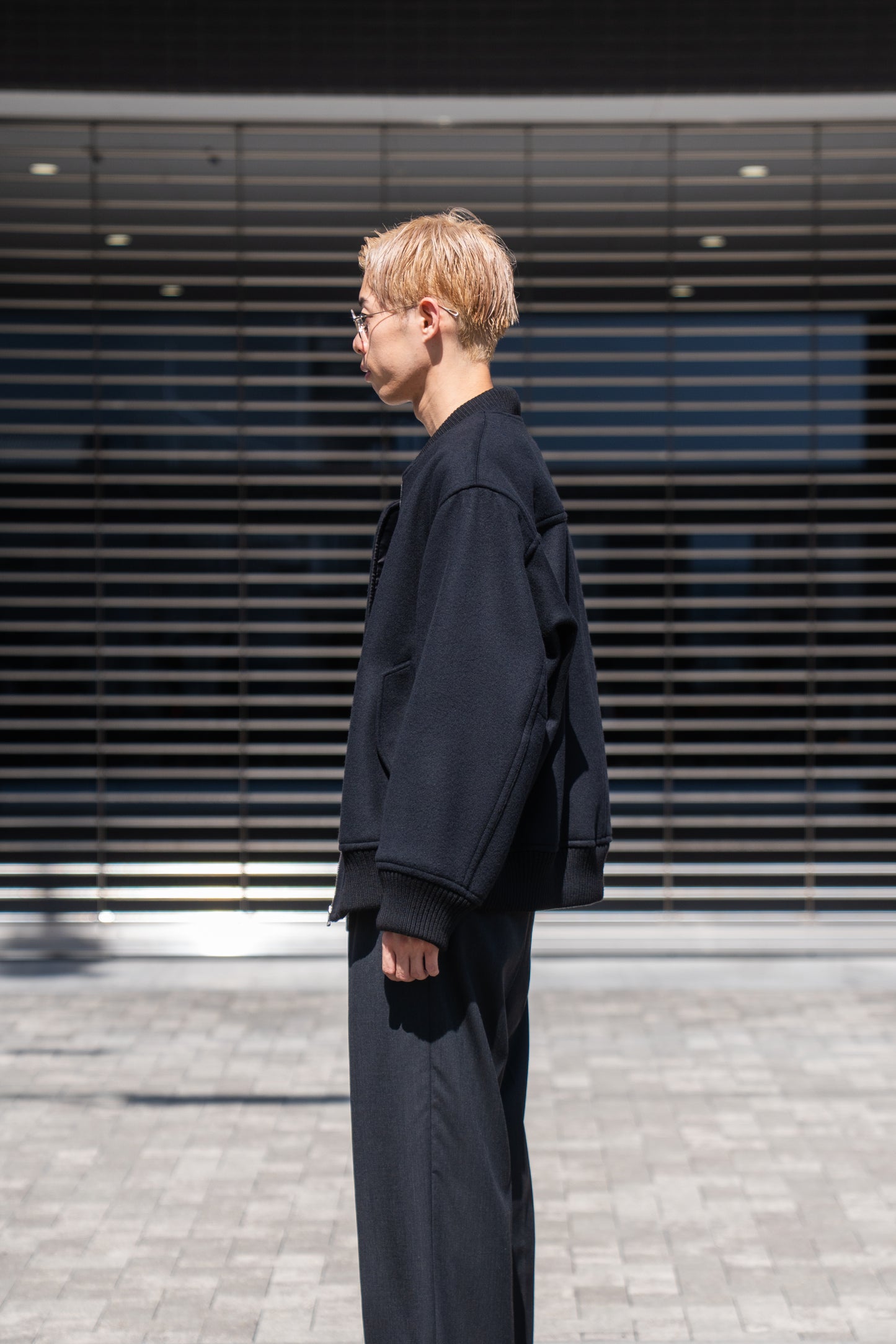 MA-1 BOMBER JACKET IN DOUBLE FACE BEAVER