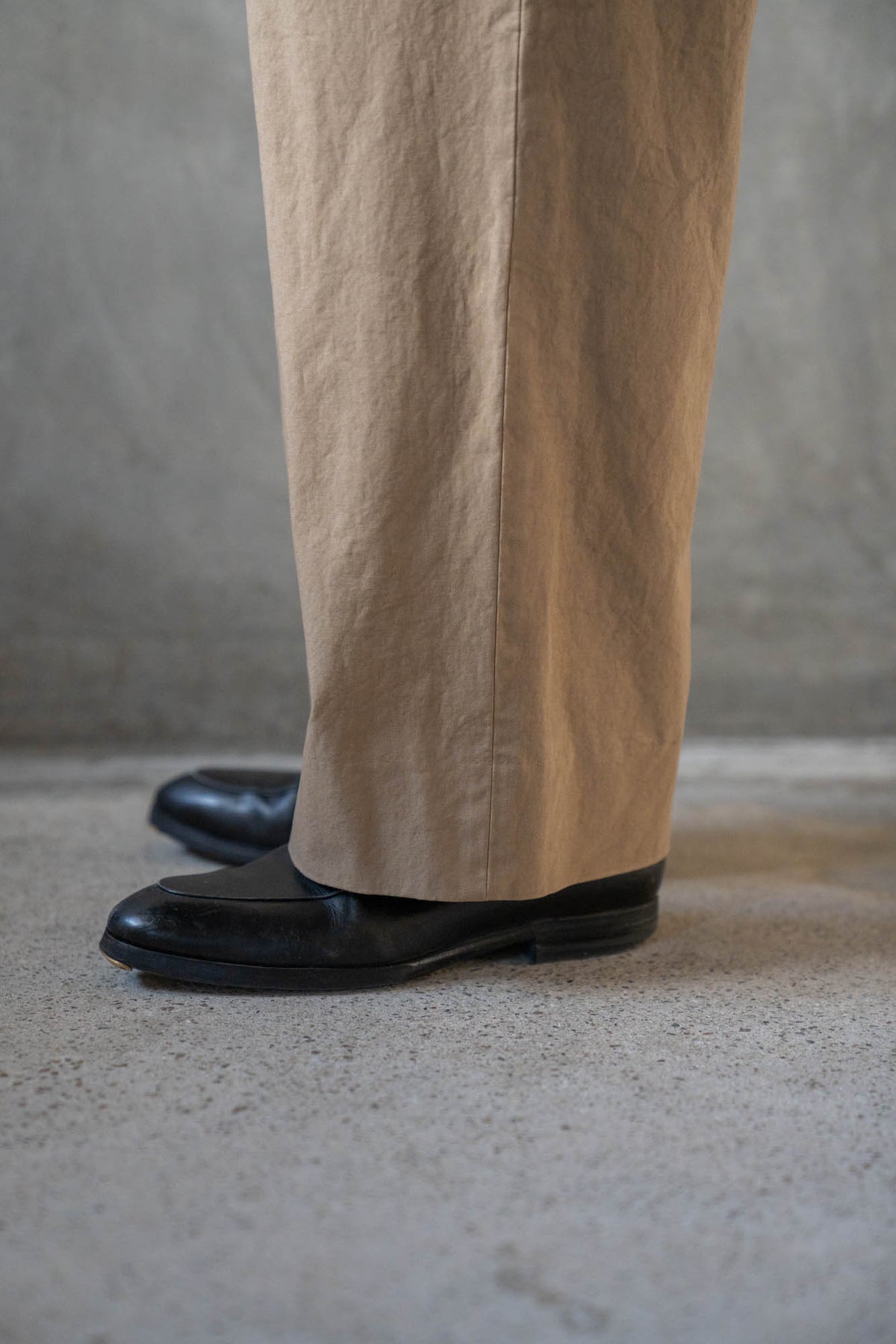 GD INVERTED PLEAT TROUSERS