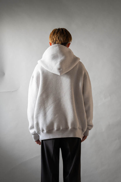 WOOL SWEAT ZIP HOODIE