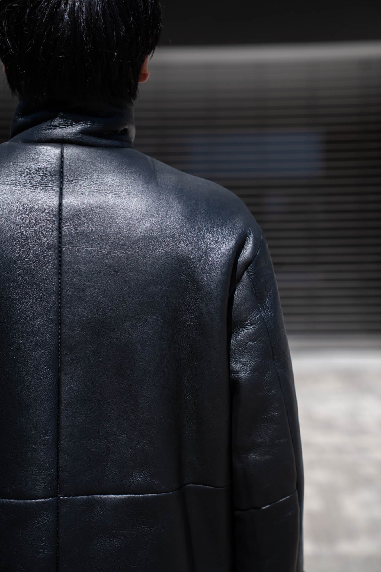 CUT-OFF MOUTON JACKET(ST.1222)