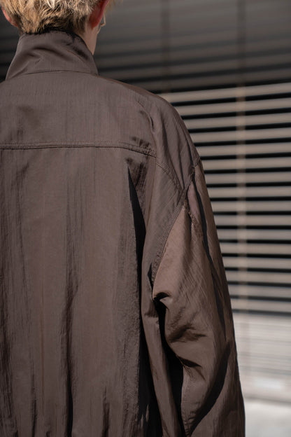 SHRUNK NYLON OVERSIZED FIGHT JACKET(ST.1386)