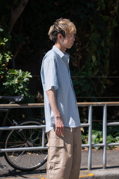 SUVIN COTTON OVERSIZED SS SHIRT(ST.1497)
