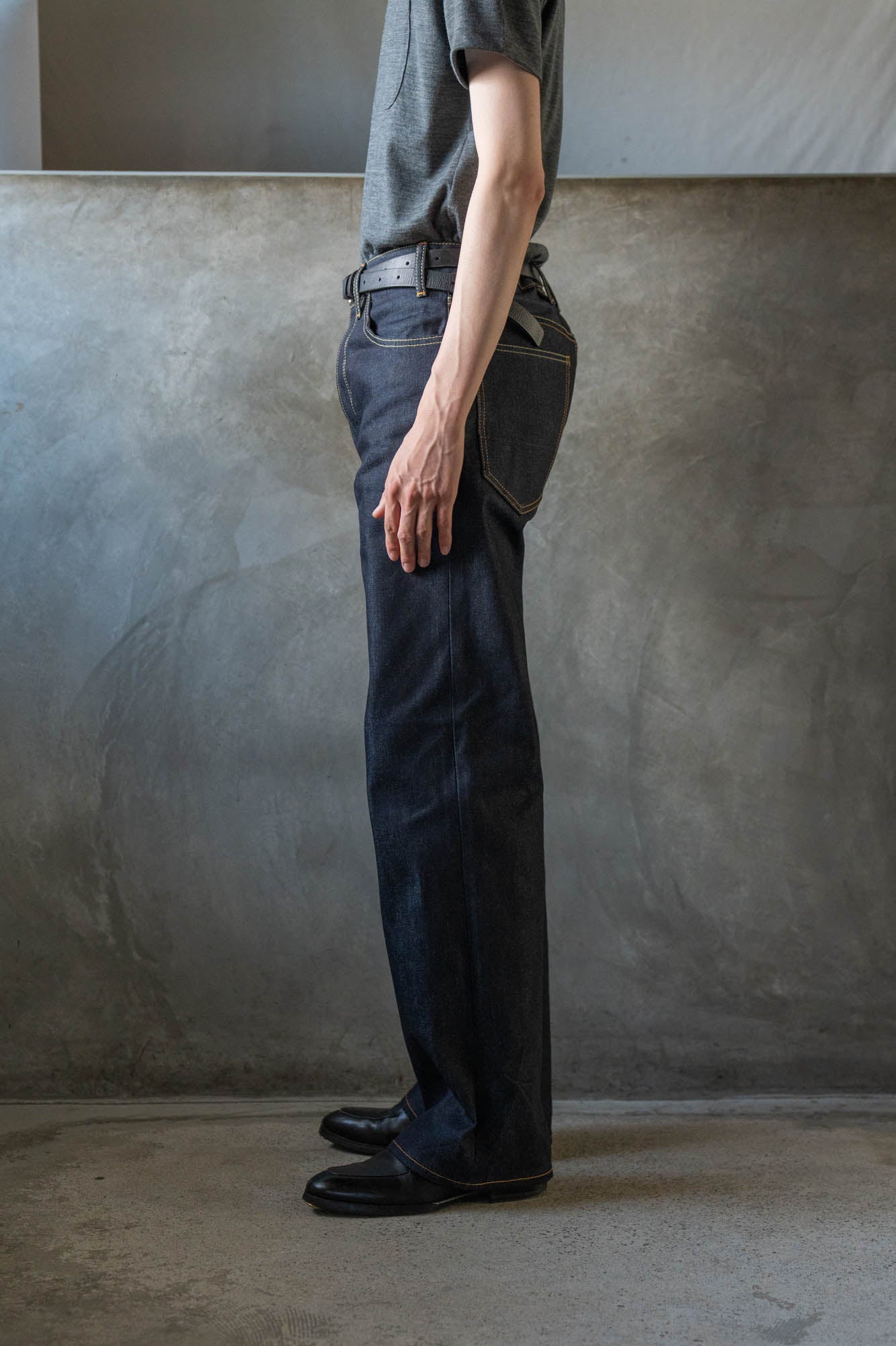 ORDINARY STRAIGHT DENIM PANTS .16 -Brando-