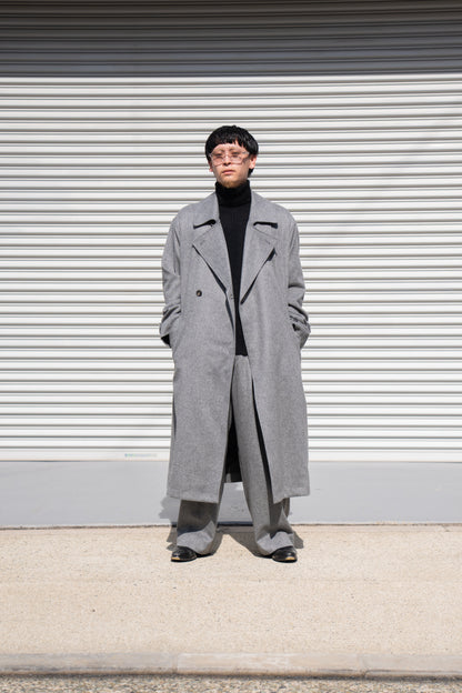 OVERSIZED DOUBLE BREASTED COAT(ST.1203)